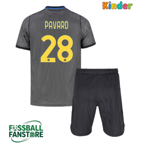 Inter Milan Benjamin Pavard #28 Replik 3rd trikot Kinder 2026-27 Kurzarm (+ Kurze Hosen)